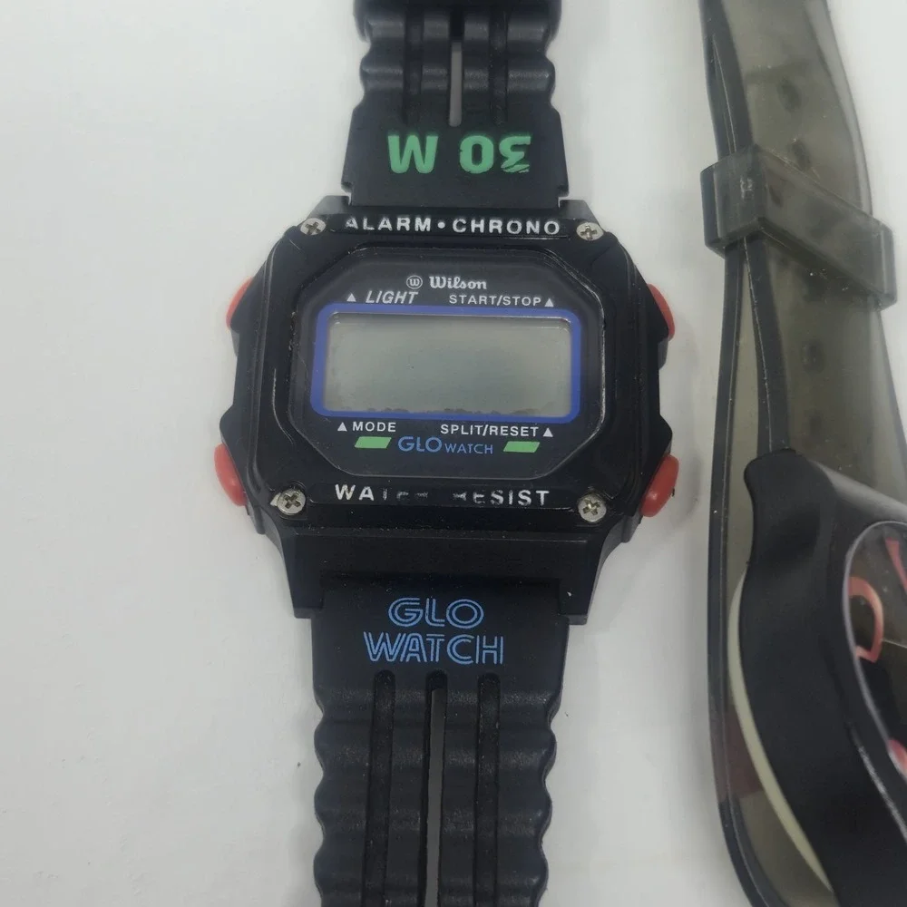 Vintage 1989 Guess Watch Pink Dial Wilson Glo Betty Boop Jelly Lot 4pc PARTS
